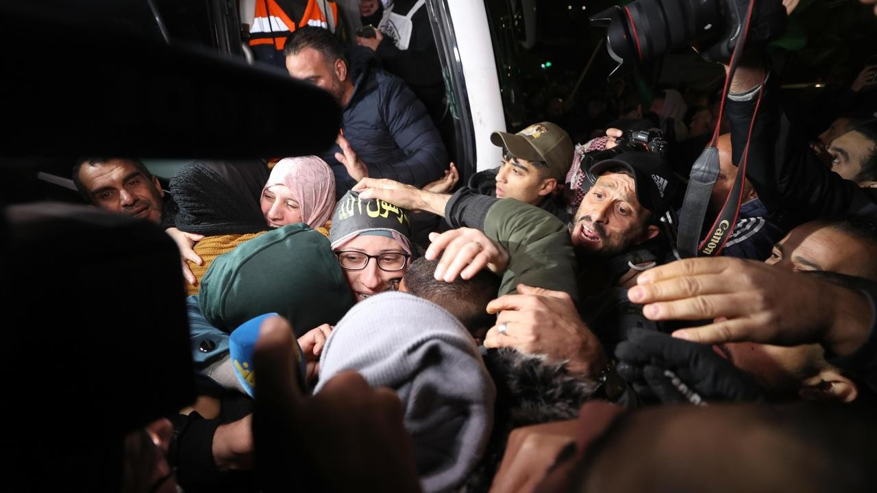 15 Filistinli esir Türkiye'ye getirilecek