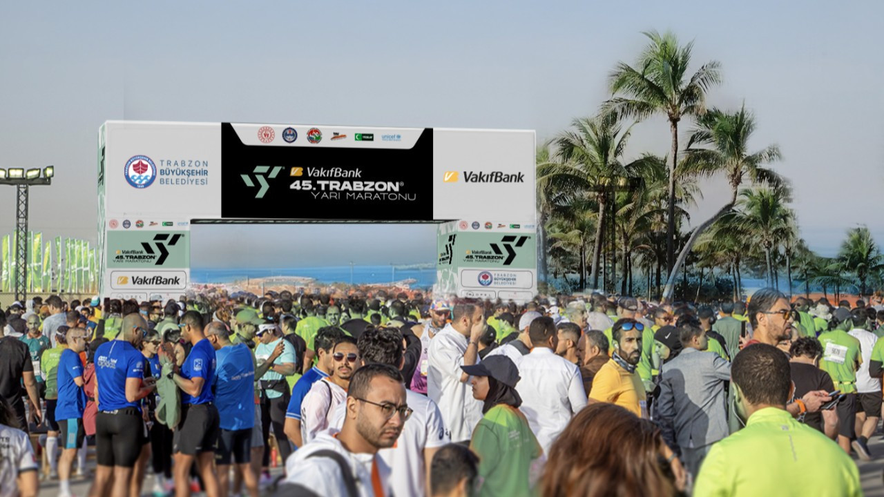 VakıfBank 45. Uluslararası Trabzon Yarı Maratonu'nda rekor katılım