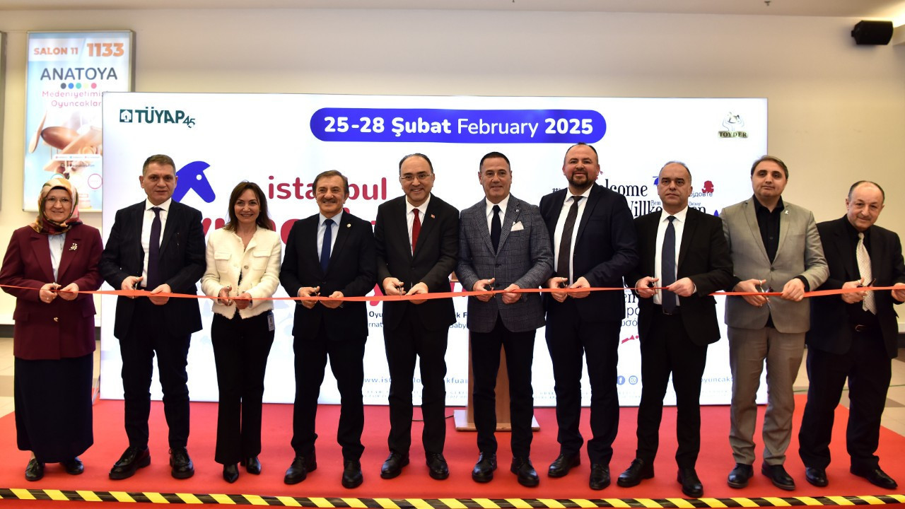 Oyuncak dünyası Tüyap'ta buluşuyor