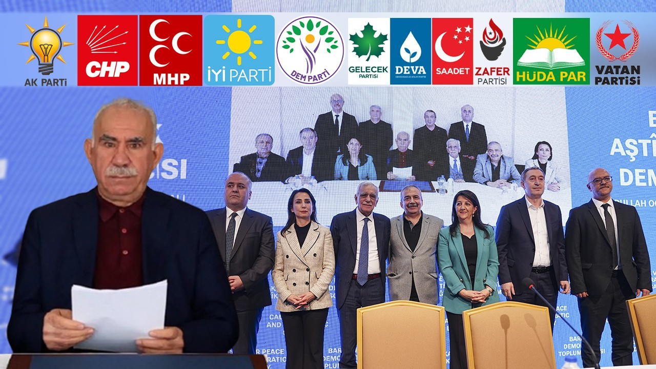 Teröristbaşı Öcalan'ın çağrısına siyasi partilerden peş peşe açıklama geldi
