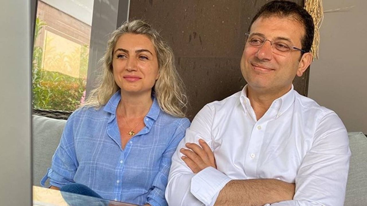 Dilek Kaya İmamoğlu: Sevgili eşim genel sağlık kontrolü yapılması amacıyla hastaneye sevk edildi, sağlık durumu gayet iyi