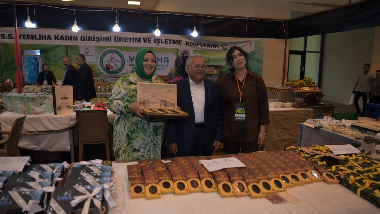 Kayseri Büyükşehir'den kadın kooperatiflerine 10 milyon TL'lik destek