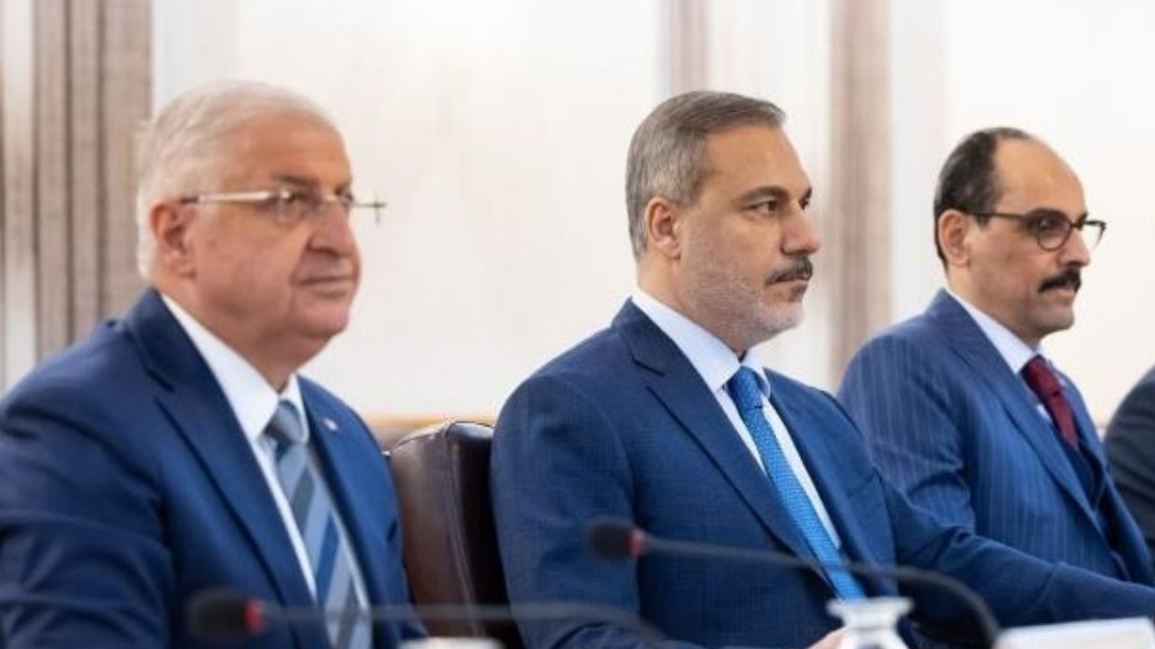 Şam’da kritik zirve! Hakan Fidan, Yaşar Güler ve İbrahim Kalın Suriye’ye gitti