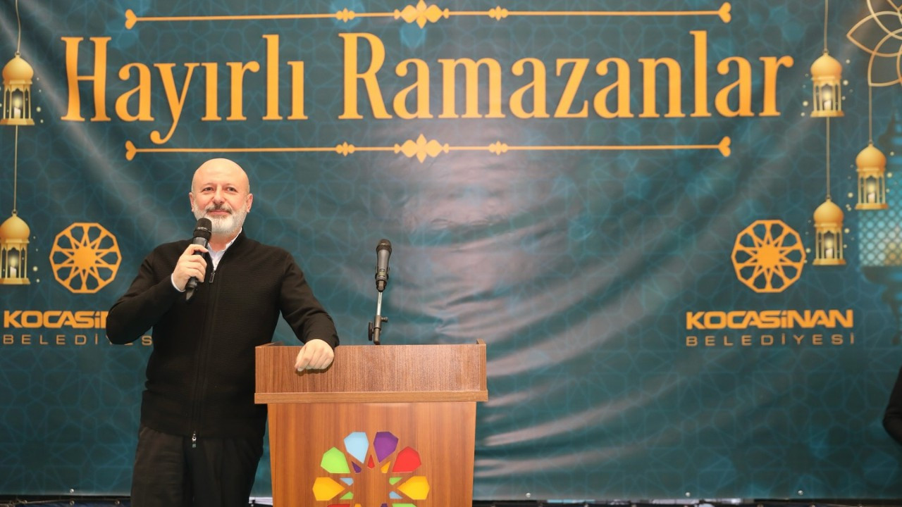 Kocasinan Belediyesi'nin iftarına 2 bin 500 kişi katıldı