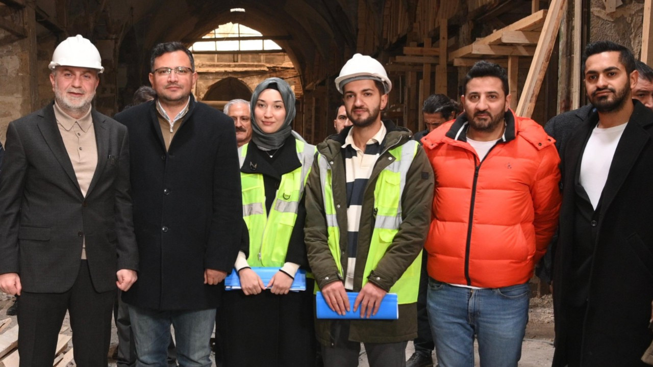 Başkan Görgel, “Tarihi Kapalı Çarşı’da Hedef Yıl Sonu”