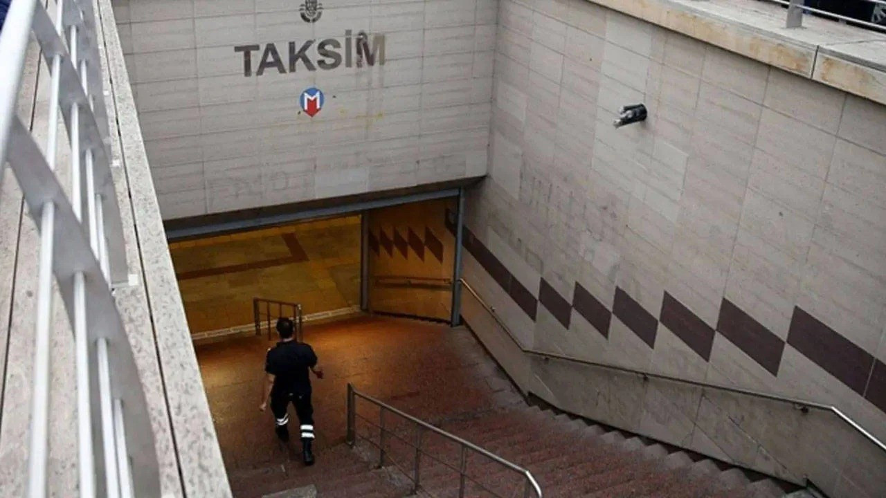 Taksim Metro istasyonu ikinci bir duyuruya kadar kapatıldı