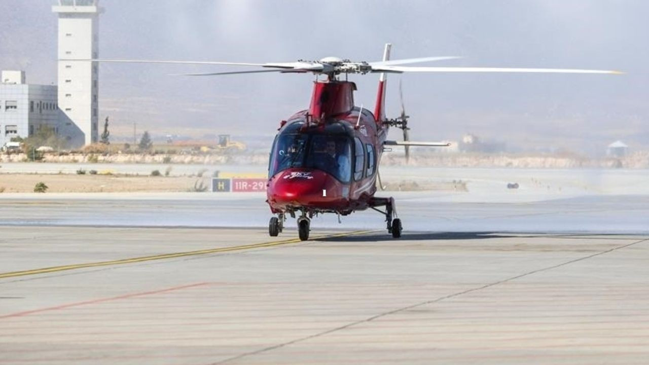 Türkiye ile KKTC arasında VIP helikopter taksi hizmeti başladı