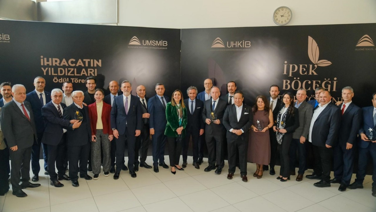UİB, İhracatın yıldızlarını ödüllendirdi
