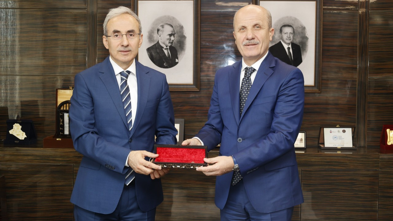 YÖK Başkanı Prof. Dr. Erol Özvar GİBTÜ’yü ziyaret etti