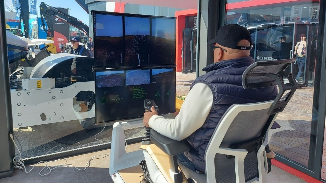 İş makineleri üreticisi HİDROMEK teknoloji vizyonunu sergiledi