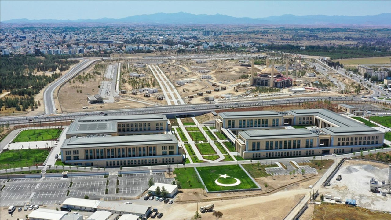 İnşaatta son aşamaya gelindi! KKTC Cumhurbaşkanlığı Yerleşkesi açılış için gün sayıyor