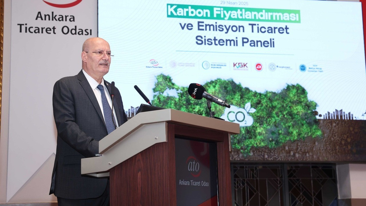 ATO Başkanı Gürsel Baran: Çevresel hedeflere ulaşırken ekonomik istikrar gözetilmeli