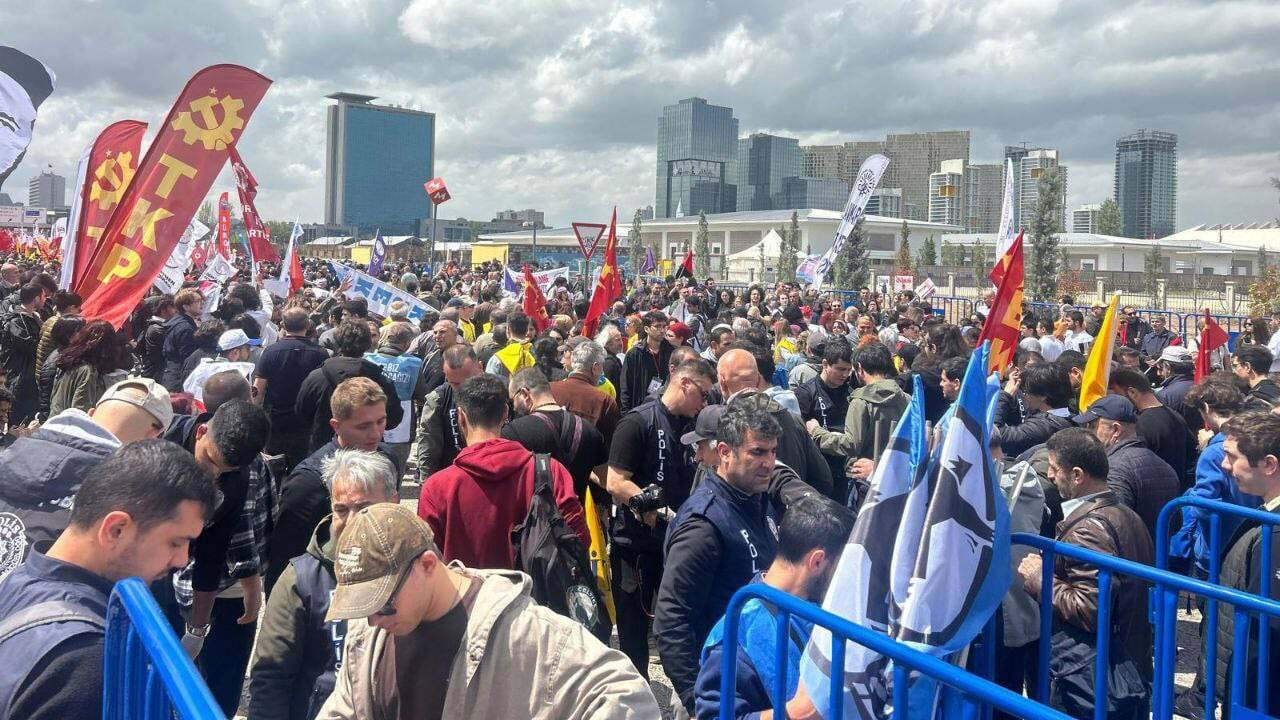 Ankara'da 1 Mayıs: Tandoğan Meydanı'na yürüyüş başladı