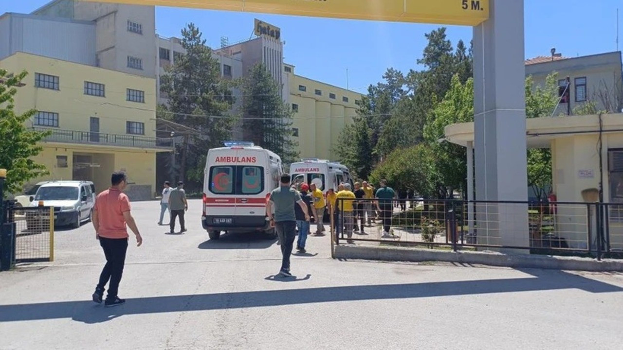 Çorum'da fabrikada patlama meydana geldi! Yaralılar var