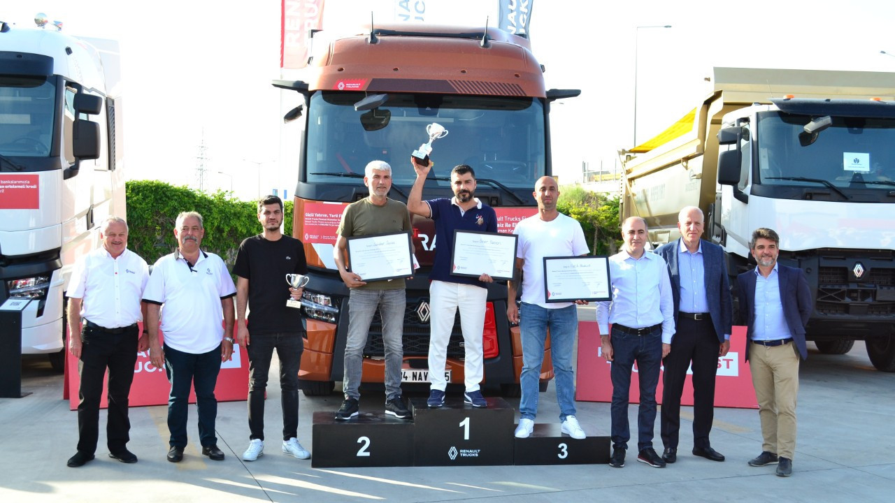 Renault Trucks Optifuel Challenge’in kazananları sahneye çıktı   