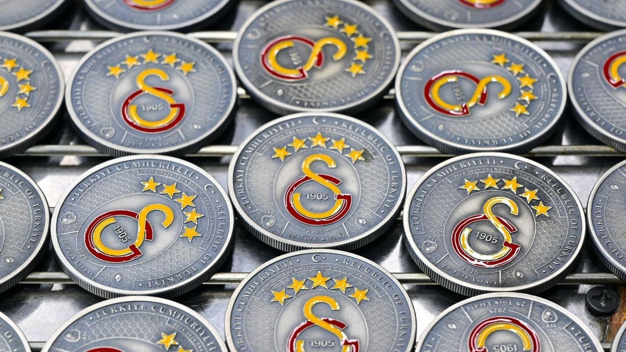 Darphane’den Galatasaray parası! 25. şampiyonluk için hatıra olacak