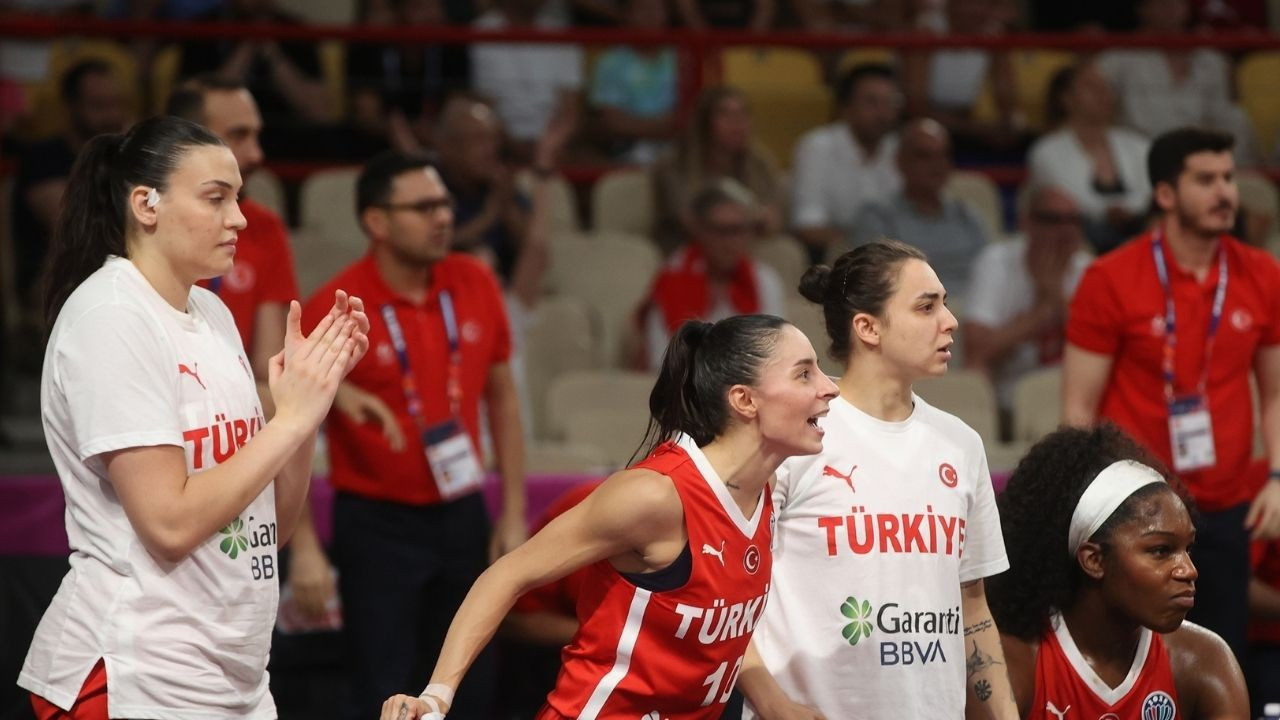 A Milli Kadın Basketbol Takımı'nın çeyrek finaldeki rakibi İtalya oldu