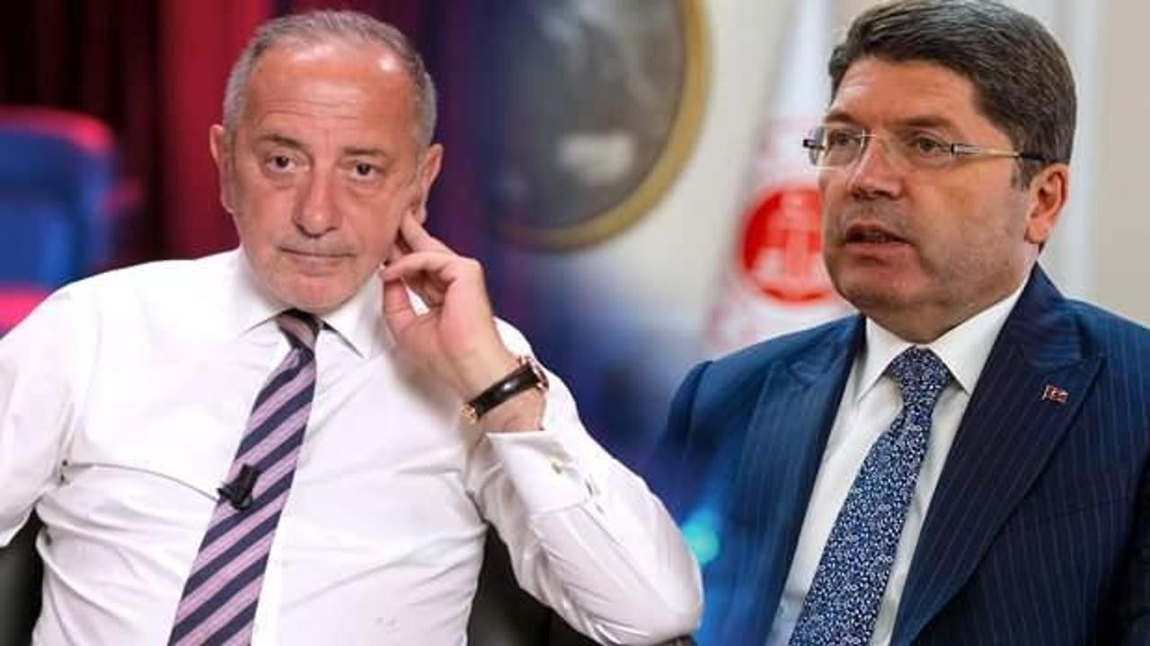 Adalet Bakanı Yılmaz Tunç'tan Fatih Altaylı açıklaması