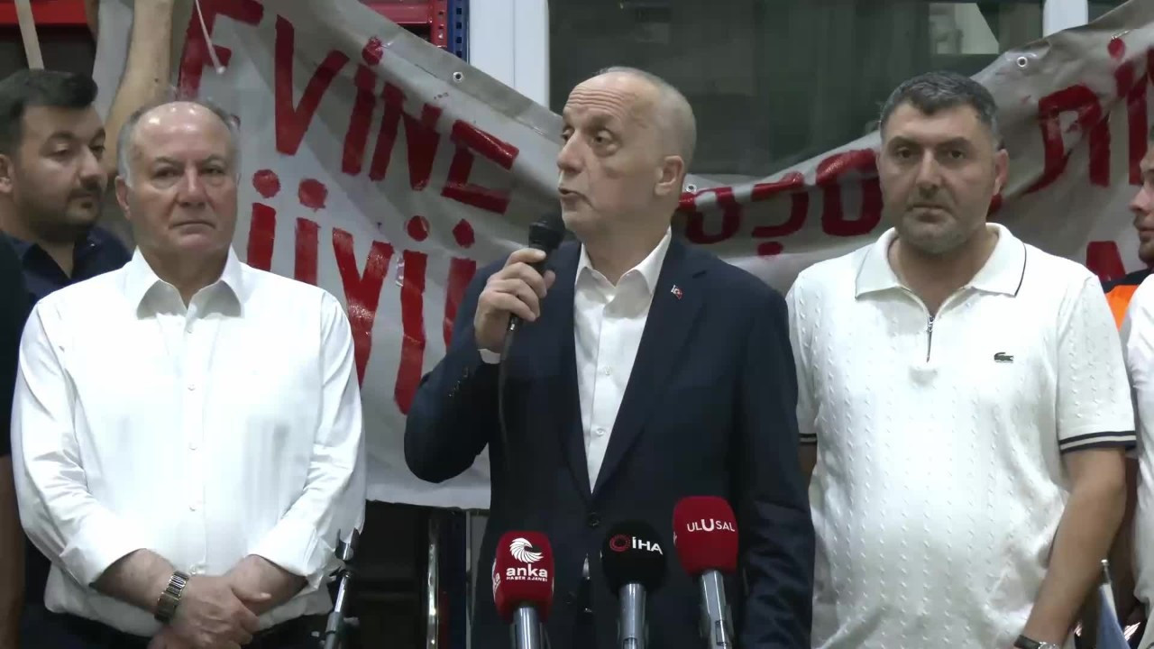 TÜRK-İŞ/Atalay: Grev ilanını asmak mecburiyetindeyiz