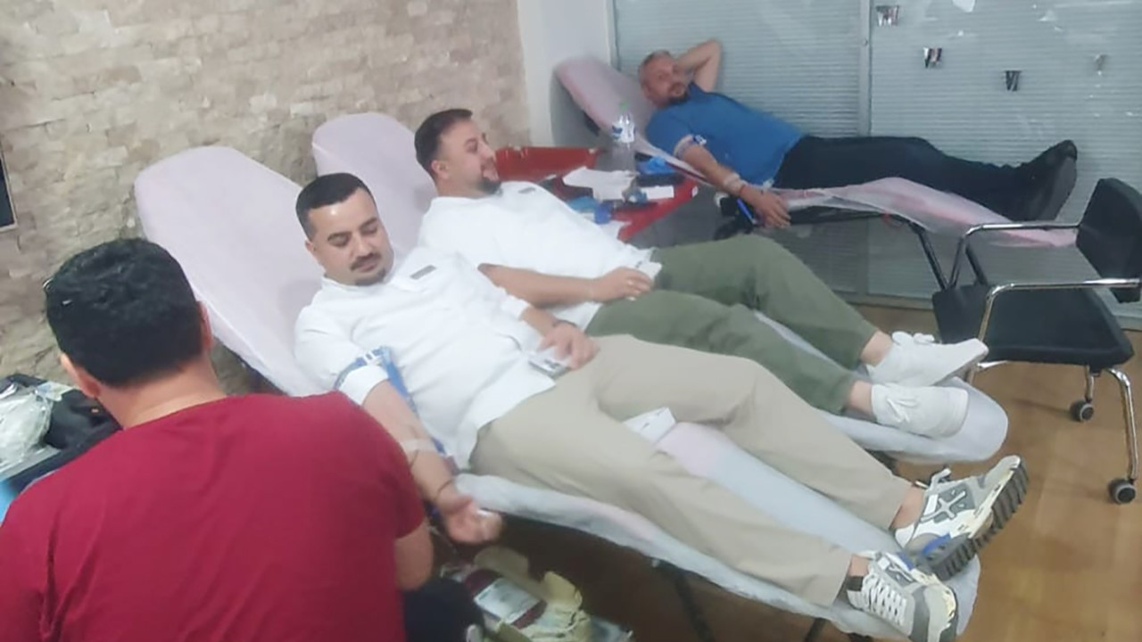 Derya Grup kan bağış kampanyasını sürdürüyor Derya Grup kan bağış kampanyasını sürdürüyor