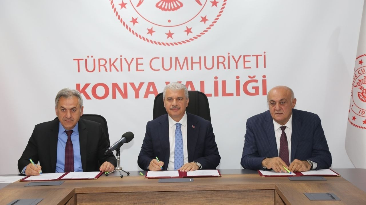 Konya’da tarımsal eğitim için tarihi güç birliği