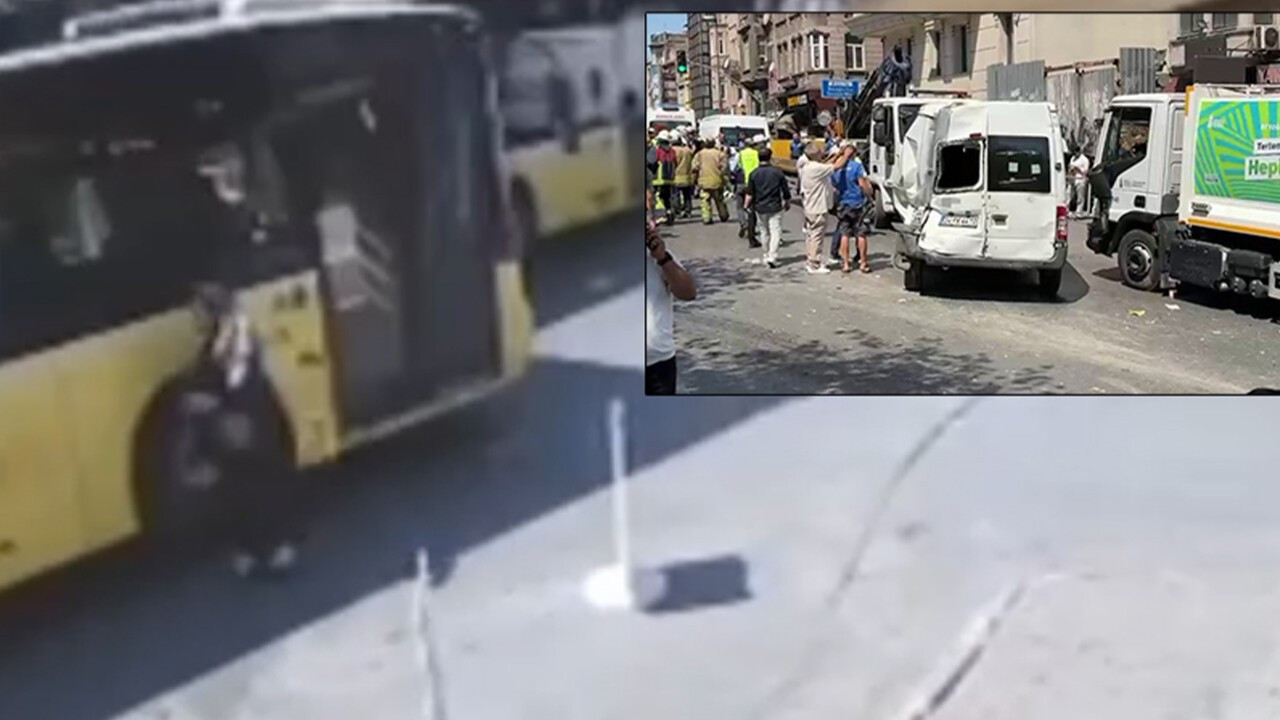 Beyoğlu’nda 6 kişiyi yaralayan İETT şoförü adliyeye sevk edildi