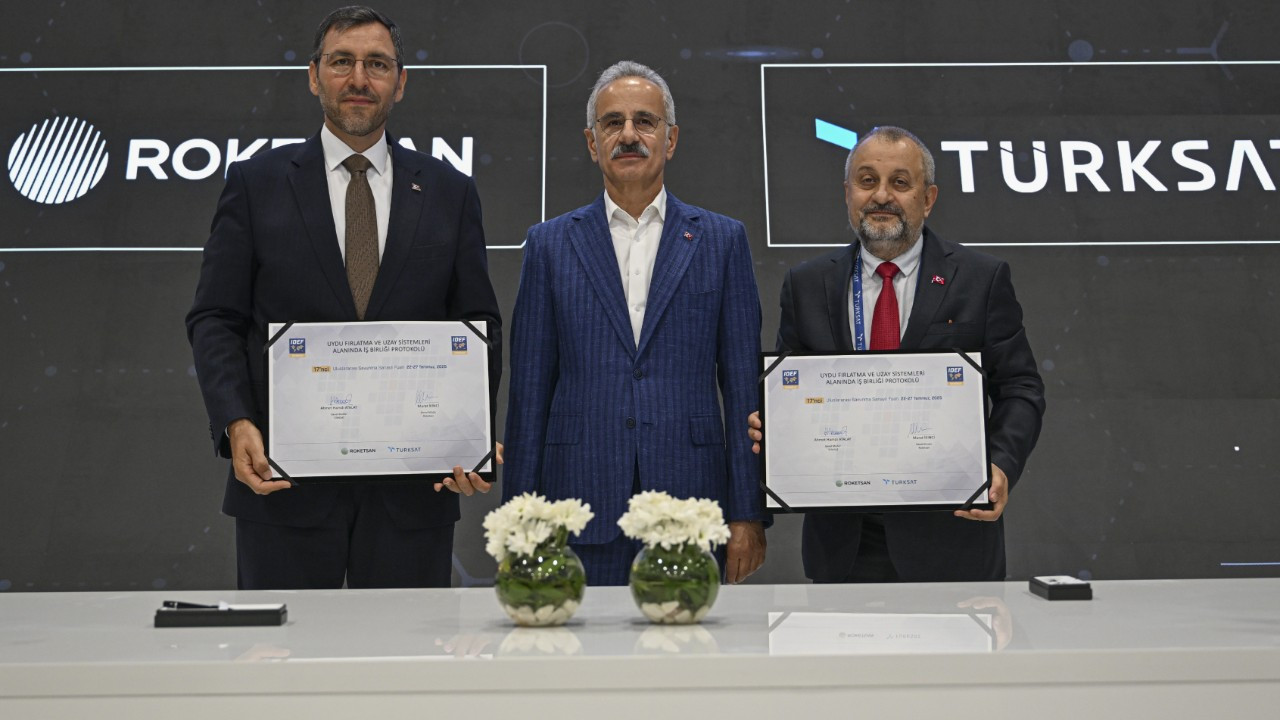 Roketsan ile Türksat arasında işbirliği anlaşması