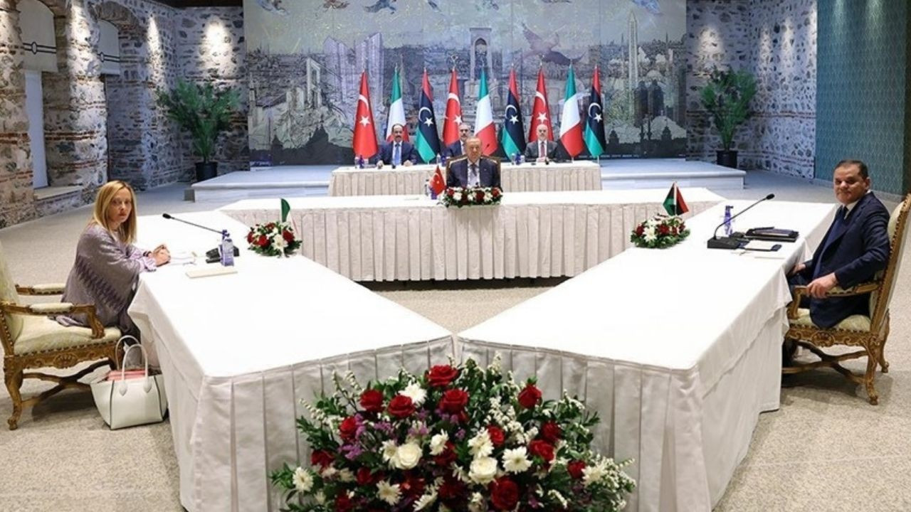 İstanbul'da Akdeniz Zirvesi: Erdoğan-Meloni-Dibeybe görüşmesi sona erdi