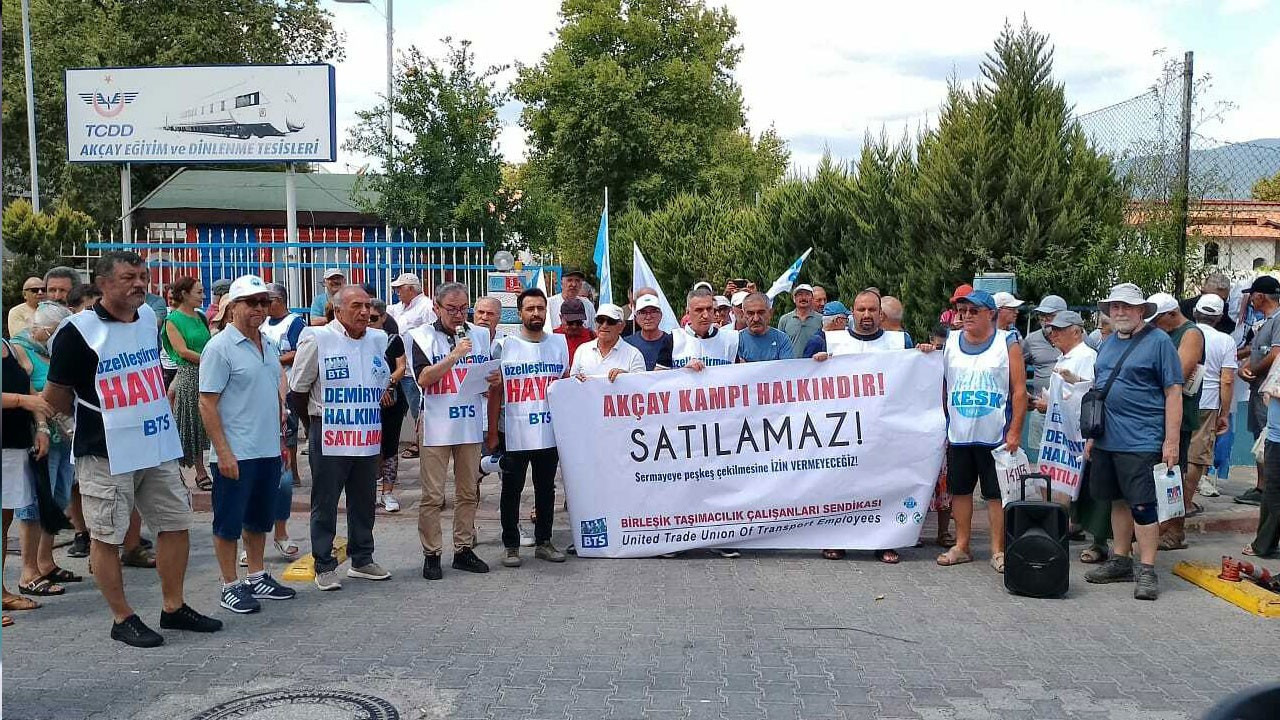 BTS’den Akçay Kampı’nın özelleştirilmesine tepki BTS’den Akçay Kampı’nın özelleştirilmesine tepki