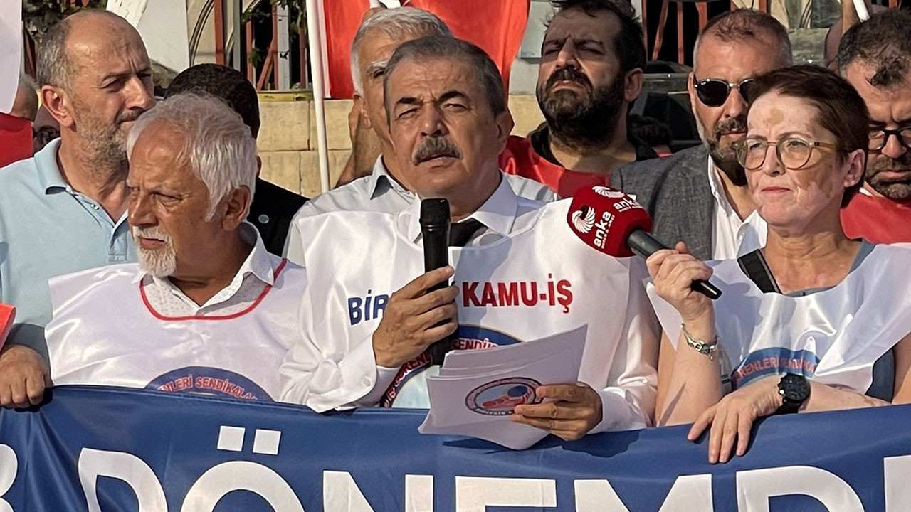 Birleşik Kamu-İş Konfederasyonu'ndan toplu sözleşme eylemi: Artık bıçak kemiğe dayandı