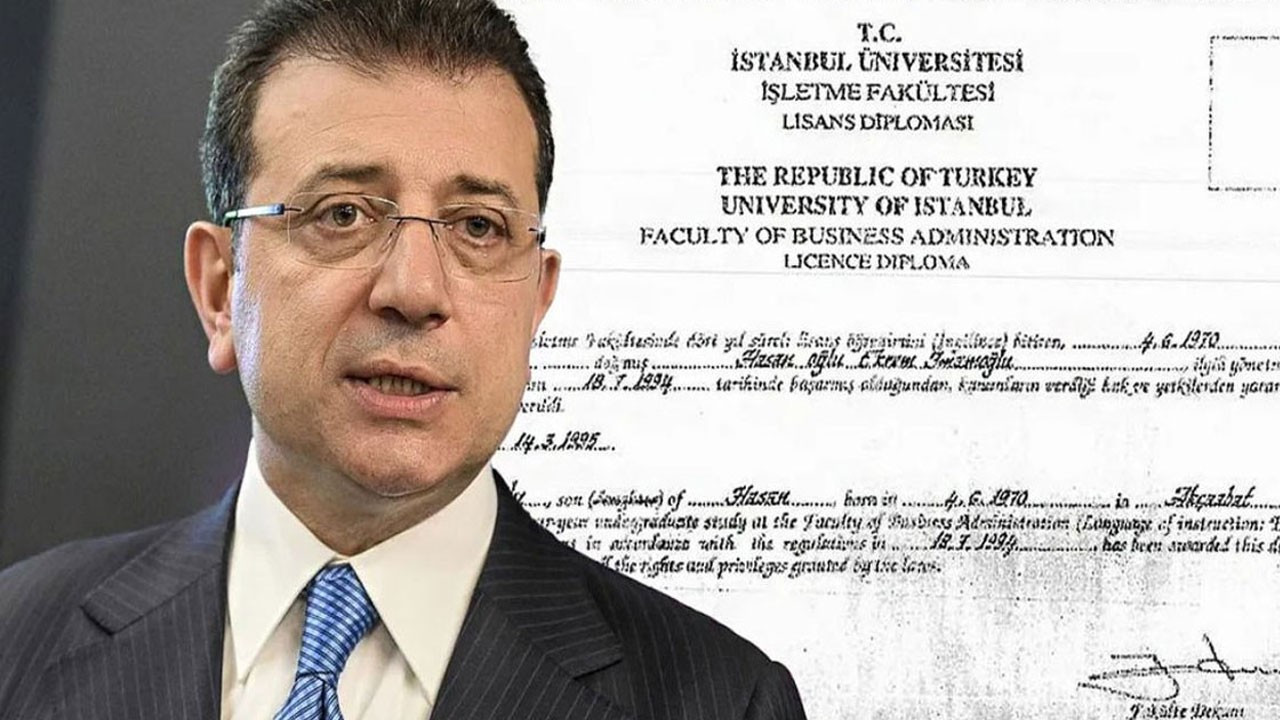İmamoğlu: Diplomam hızla iptal edilsin diye üniversiteye baskı yapan savcılık, iddianameyi hazırlayamadı