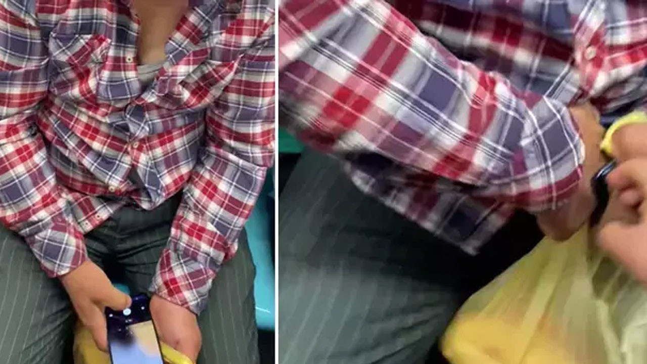 Metroda gizlice fotoğraf çekerken fark edildi, telefonunu kırdı! Gözaltına alındı Metroda gizlice fotoğraf çekerken fark edildi, telefonunu kırdı! Gözaltına alındı