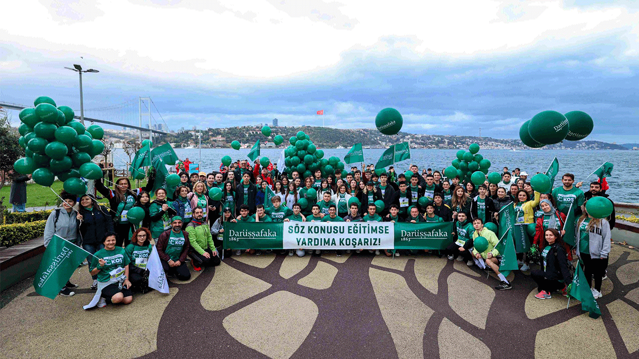 Darüşşafaka, İstanbul Maratonu'nda eğitime destek olmaya çağırıyor