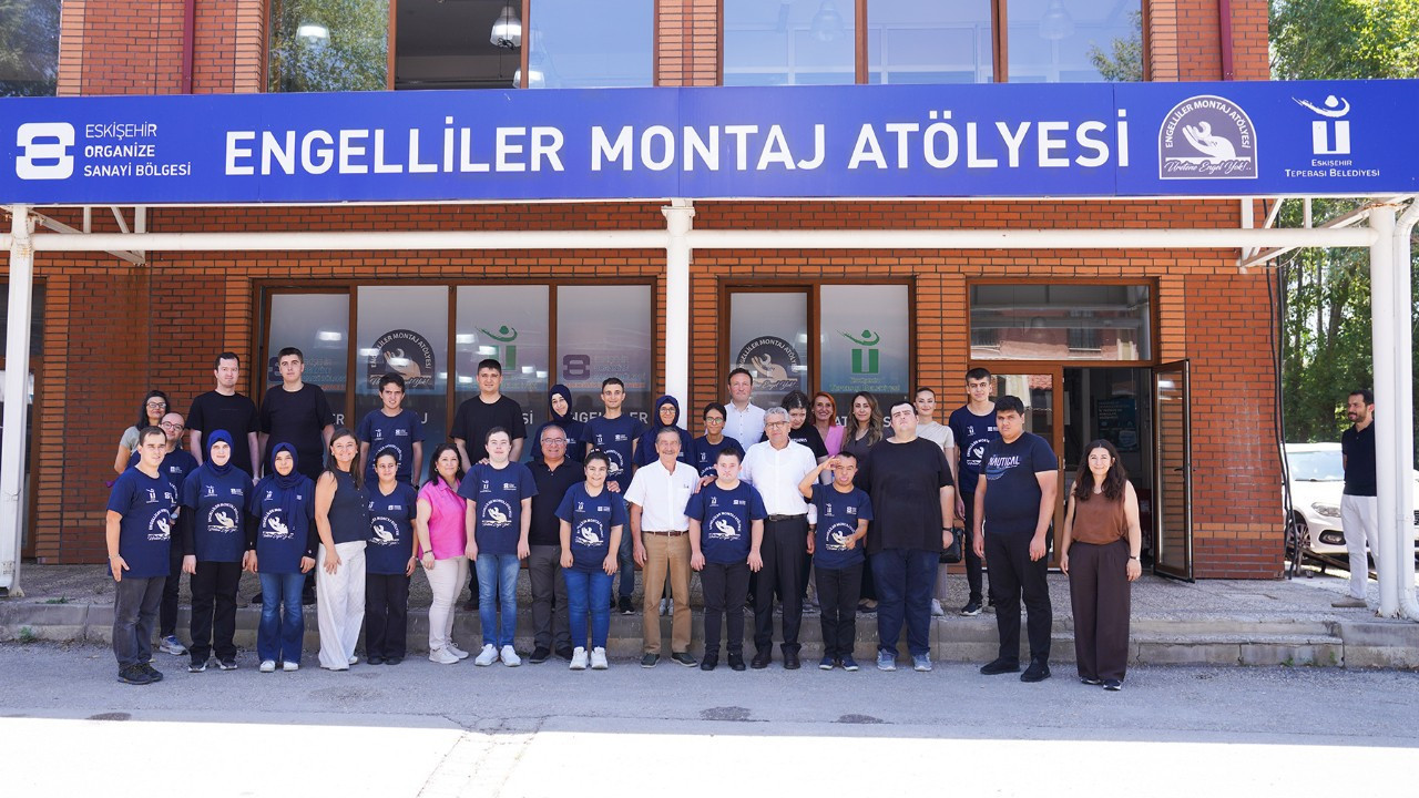 Eskişehir’de çok özel bir atölye Türkiye’ye örnek oluyor Eskişehir’de çok özel bir atölye Türkiye’ye örnek oluyor