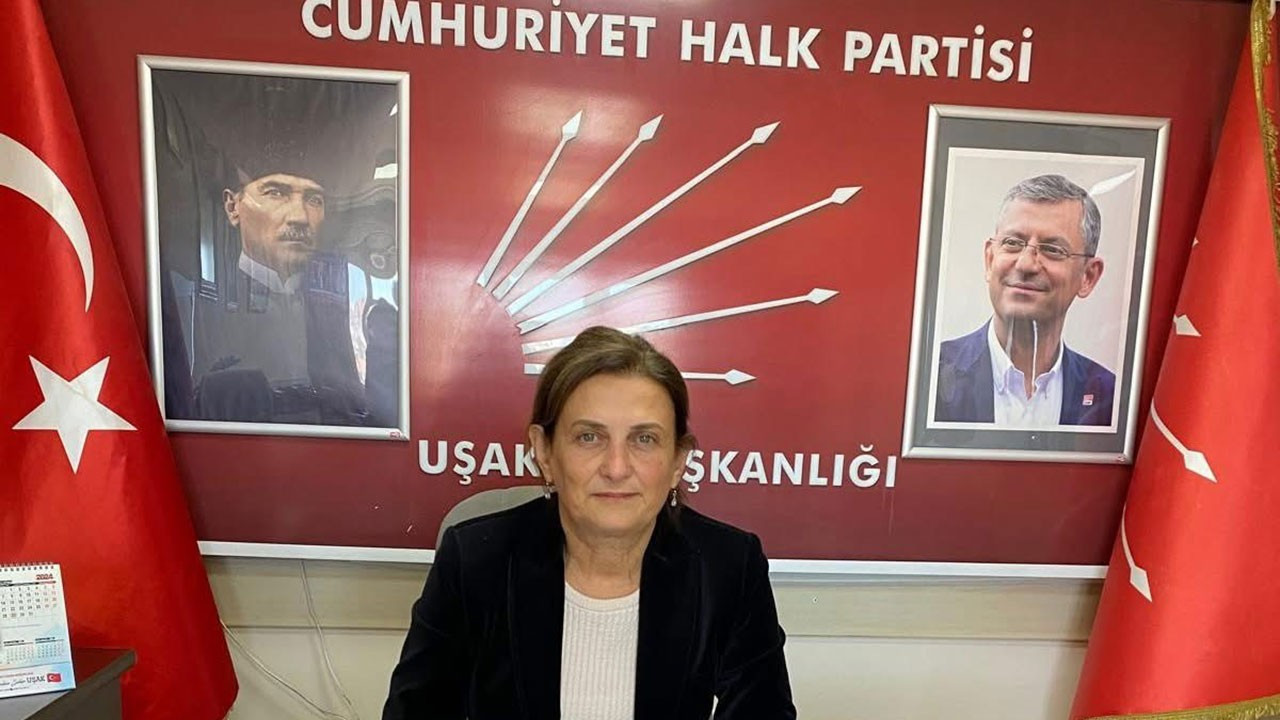 CHP Uşak İl Başkanı Sevinç Yazgan görevinden istifa etti