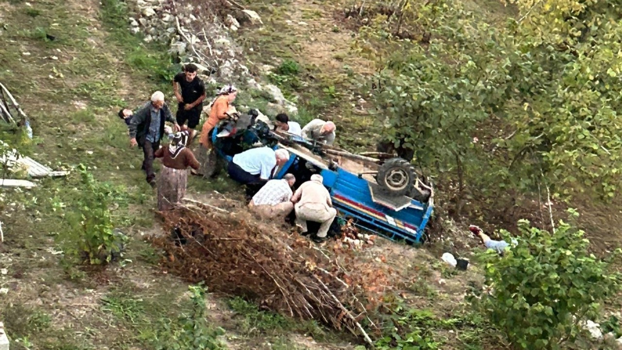 Ordu’da "patpat" uçuruma yuvarlandı: 4 ölü