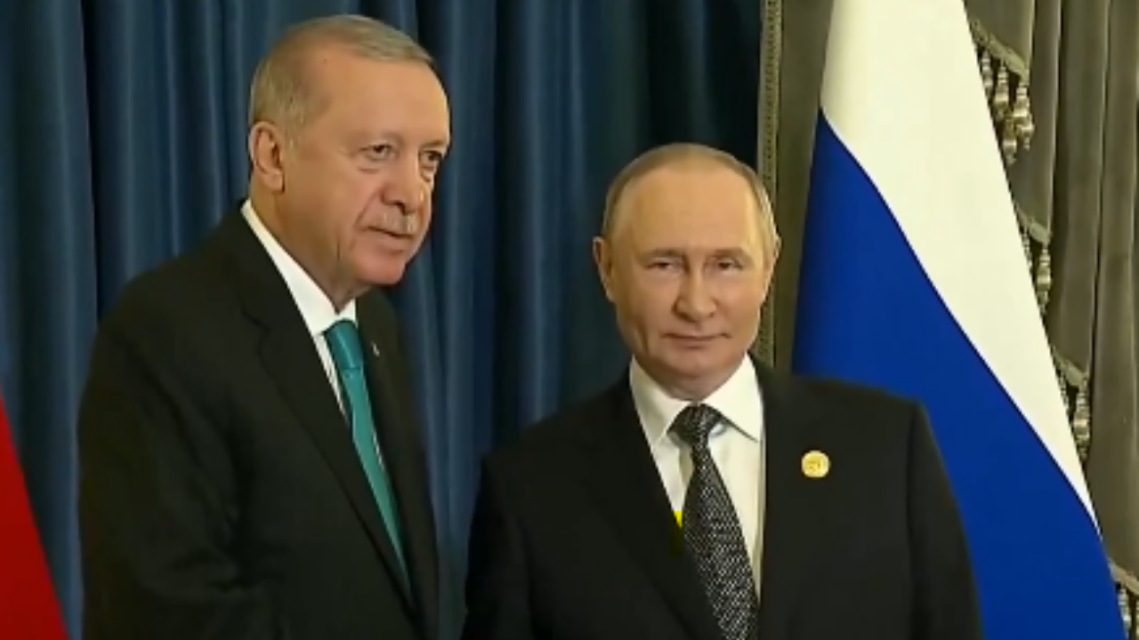 Cumhurbaşkanı Erdoğan, Rusya Devlet Başkanı Vladimir Putin ile görüştü