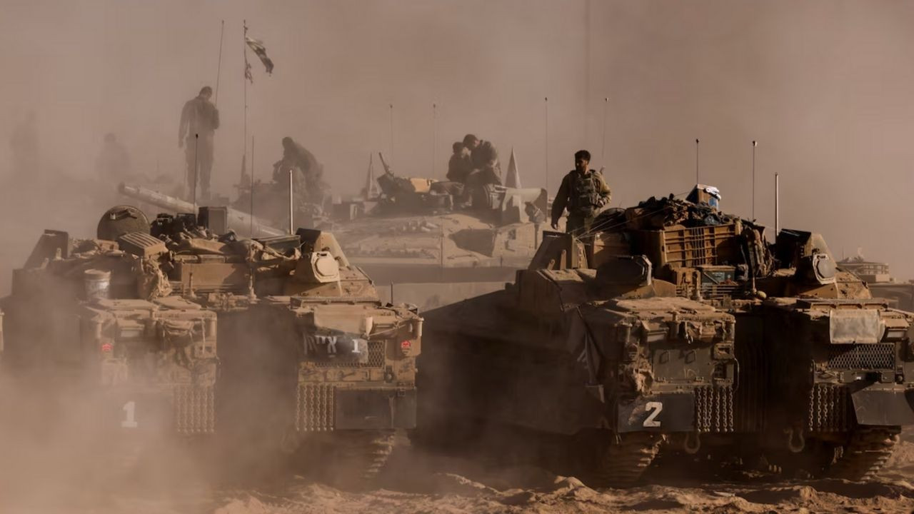 İsrail'de on binlerce yedek asker Gazze’ye yapılacak harekât için silahaltına alındı