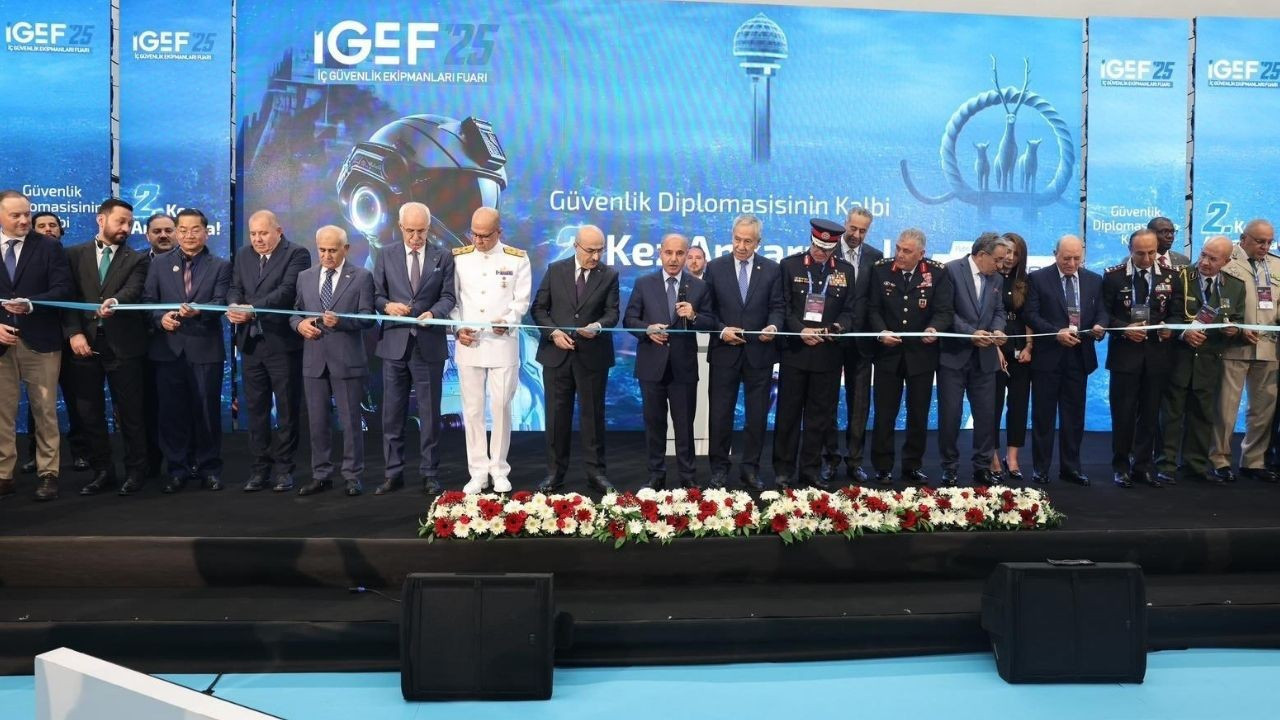İç Güvenlik Ekipmanları Fuarı IGEF25 başladı