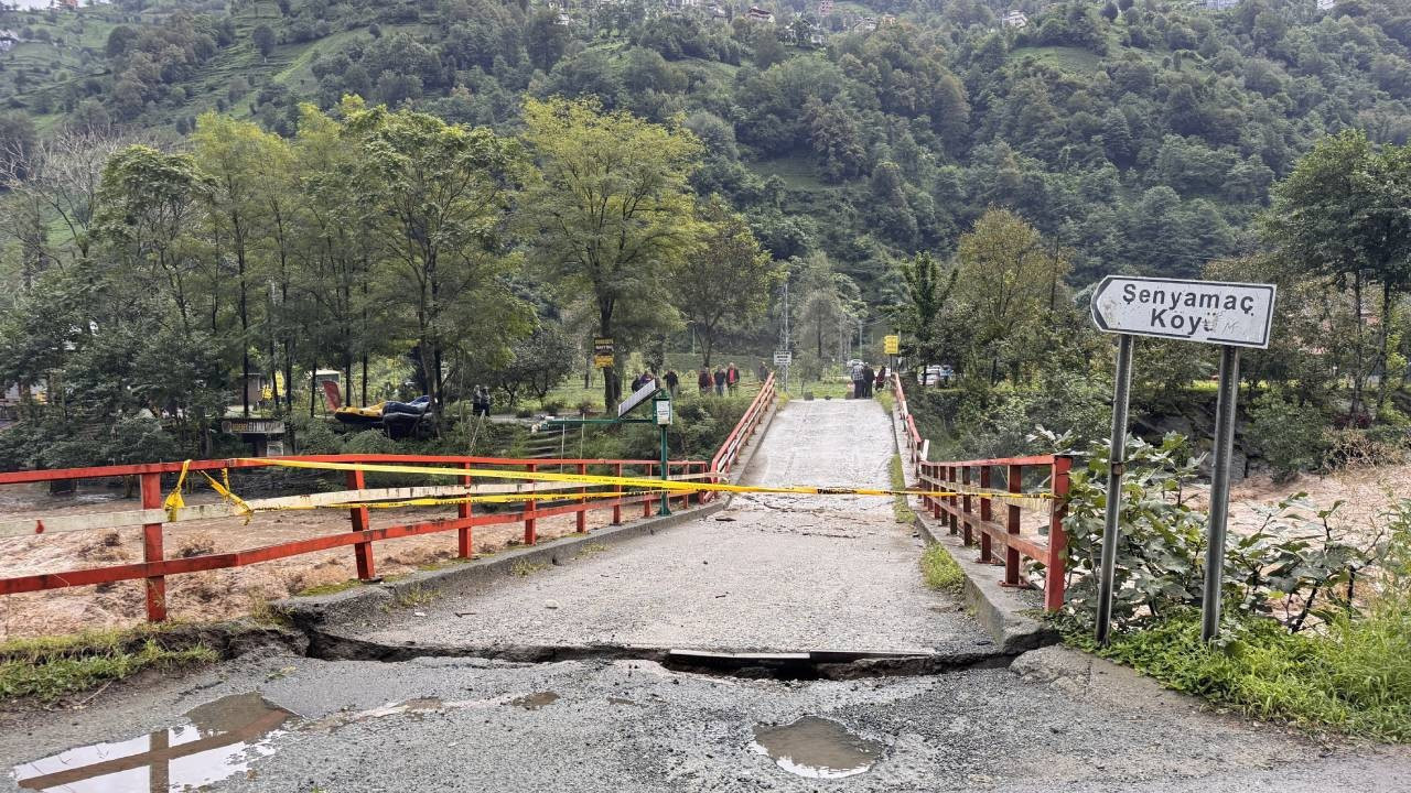Rize'de şiddetli yağış: İşte en fazla yağış alan yerler