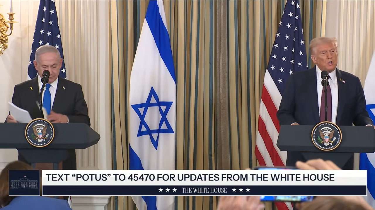 Trump: Netanyahu, Gazze planını kabul etti, Filistinlilerin sorumluluk üstlenmesini istiyorum