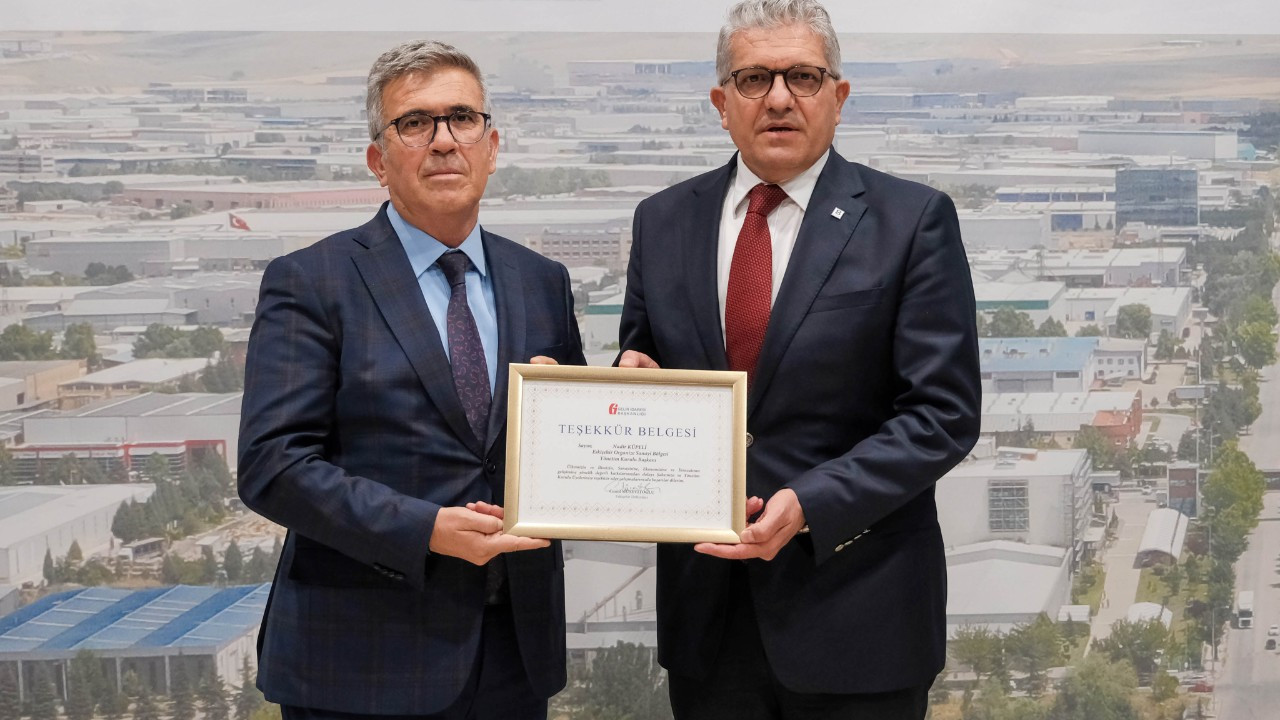 Küpeli "üretim ve yatırım ortamını sürekli geliştirmeye çalışıyoruz"