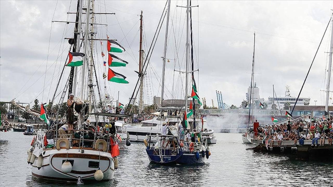 Küresel Sumud Filosu'ndaki İskoç aktivist Hickey: Gece yapılan faaliyetler bir psikolojik savaş