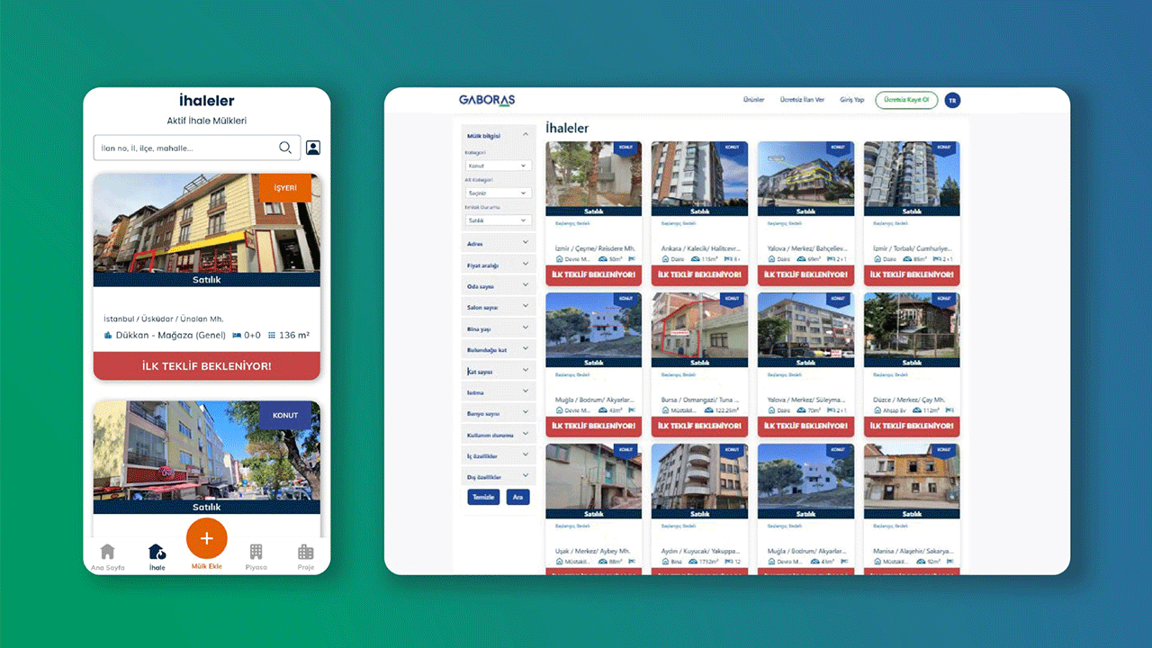 Gayrimenkulde fiyatlama krizi ihalelerle aşılıyor: Hem alıcı hem satıcı kazanıyor