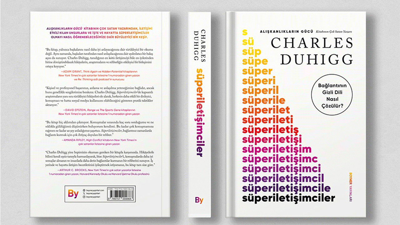 Boyner Yayınları’ndan güçlü iletişimin sırlarını anlatan yeni kitap: Süperiletişimciler