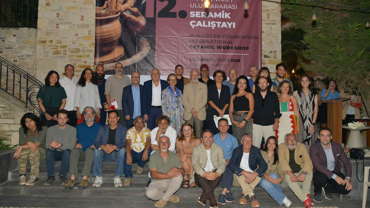 Dünyanın dört bir yanından seramik sanatçıları, Kuşadası’nda 12. kez bir araya geldi
