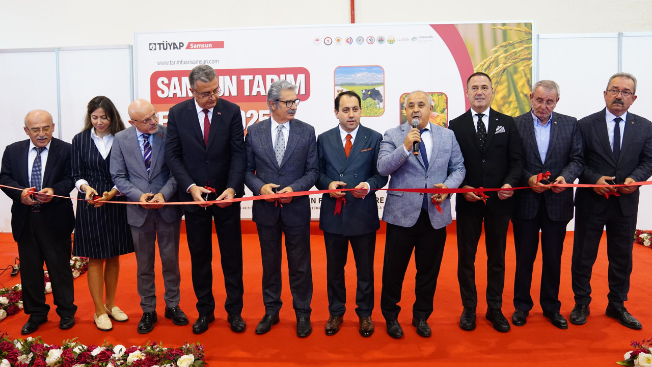 Samsun Tarım Fuarı 10. kez kapılarını ziyaretçilere açtı