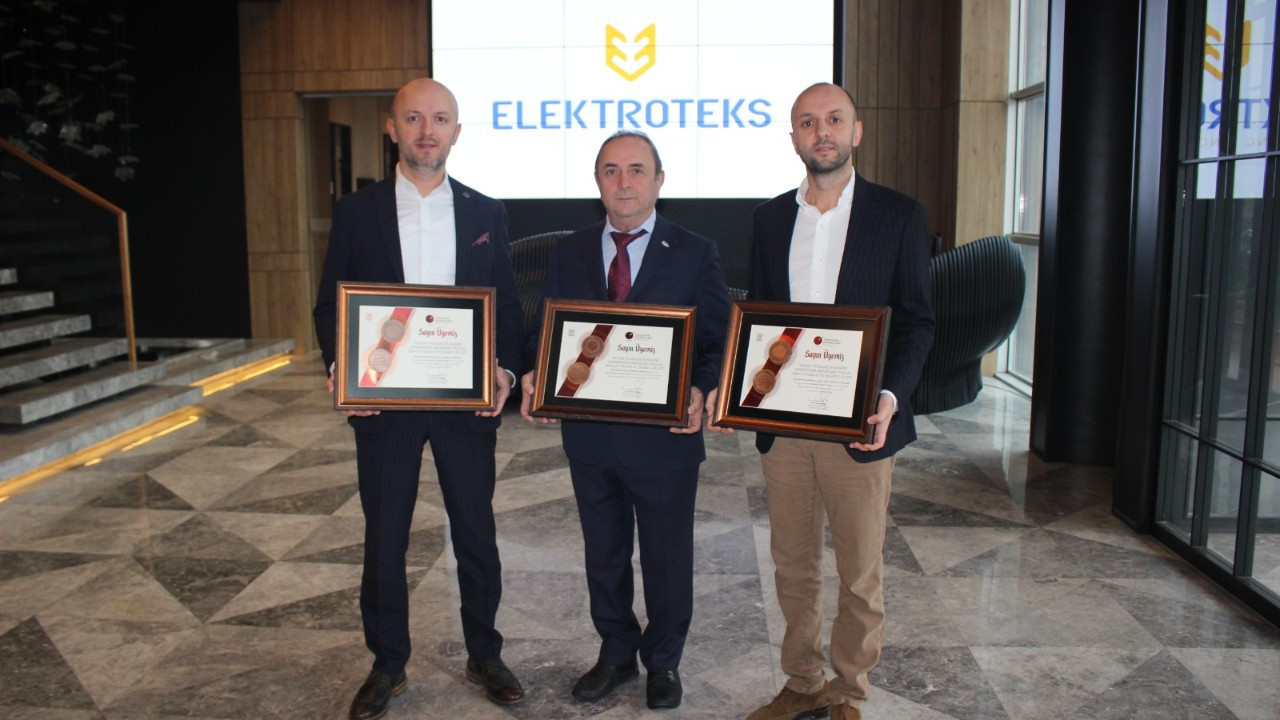 Elektroteks’in ihracat başarısı ödüllendirildi