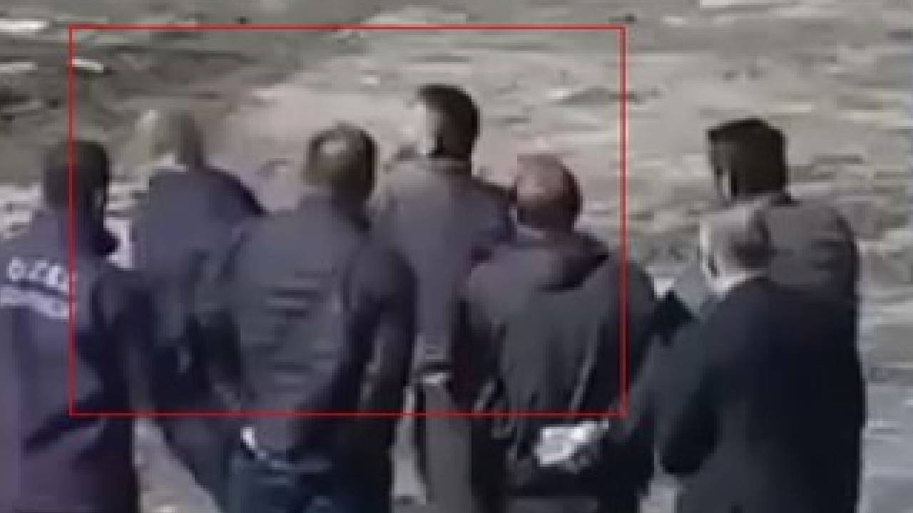 Elbistan Mutlucan Şeker Fabrikası sahibine yumruklu saldırı: İşte saldırı anı (Video)