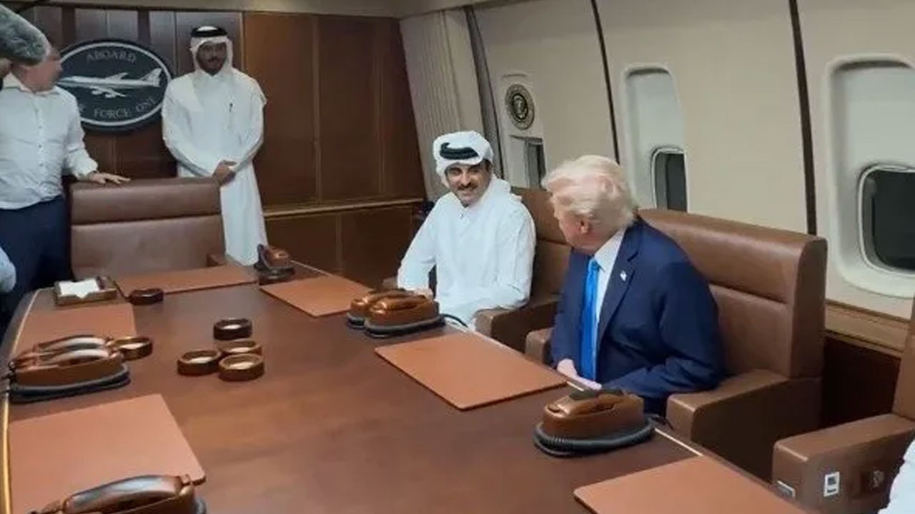 Trump, Katar Emiri ile görüştü: Artık güvenli bir Orta Doğu’ya sahibiz ve öyle kalacak